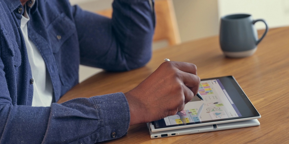 Flip traditional work upside down