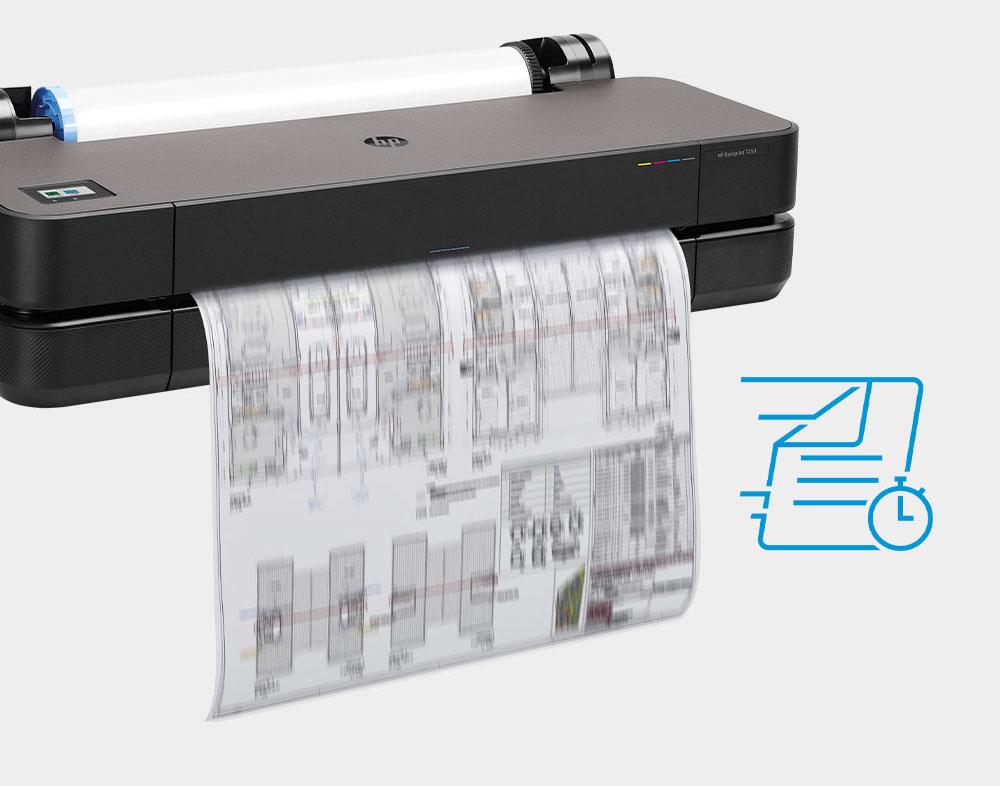 HP DesignJet T250 24-inch Compact Large Format Plotter Printer (up to A1  size) with Mobile Printing - Shop HP.com India