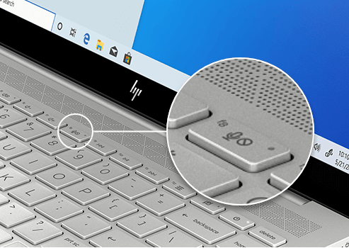 Mute mic button